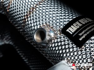 Alfa Romeo Giulia Downpipe - 2.0L - TUO - w/ Heat Shield 